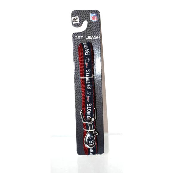 NFL 4' New England Patriots Dog Leash * MED * 4 FT - Picture 2 of 4